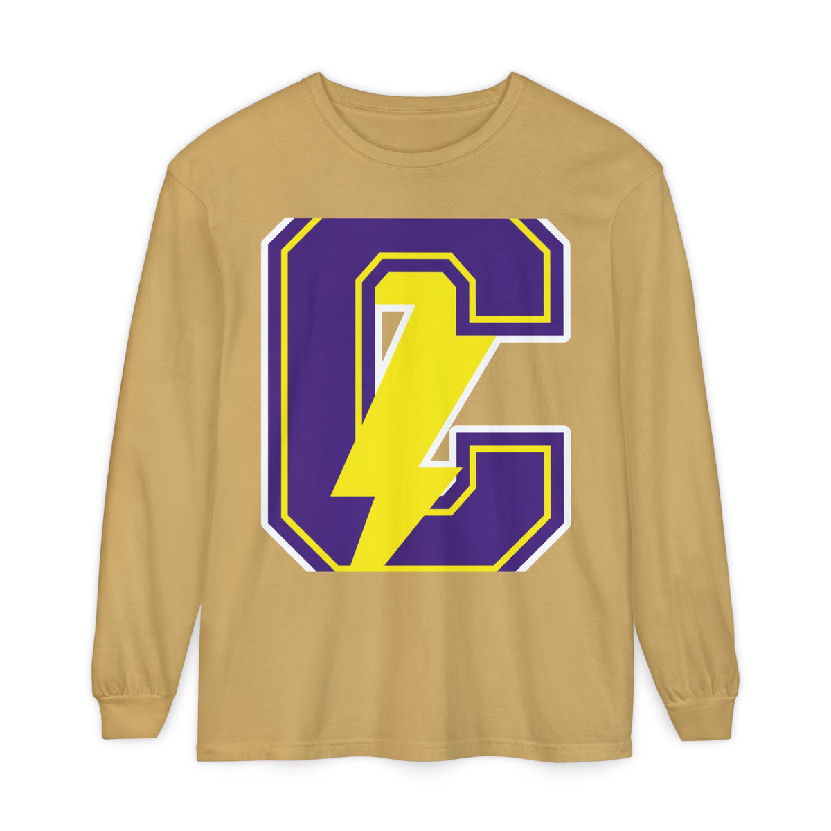 Garment-Dyed Long Sleeve Tee