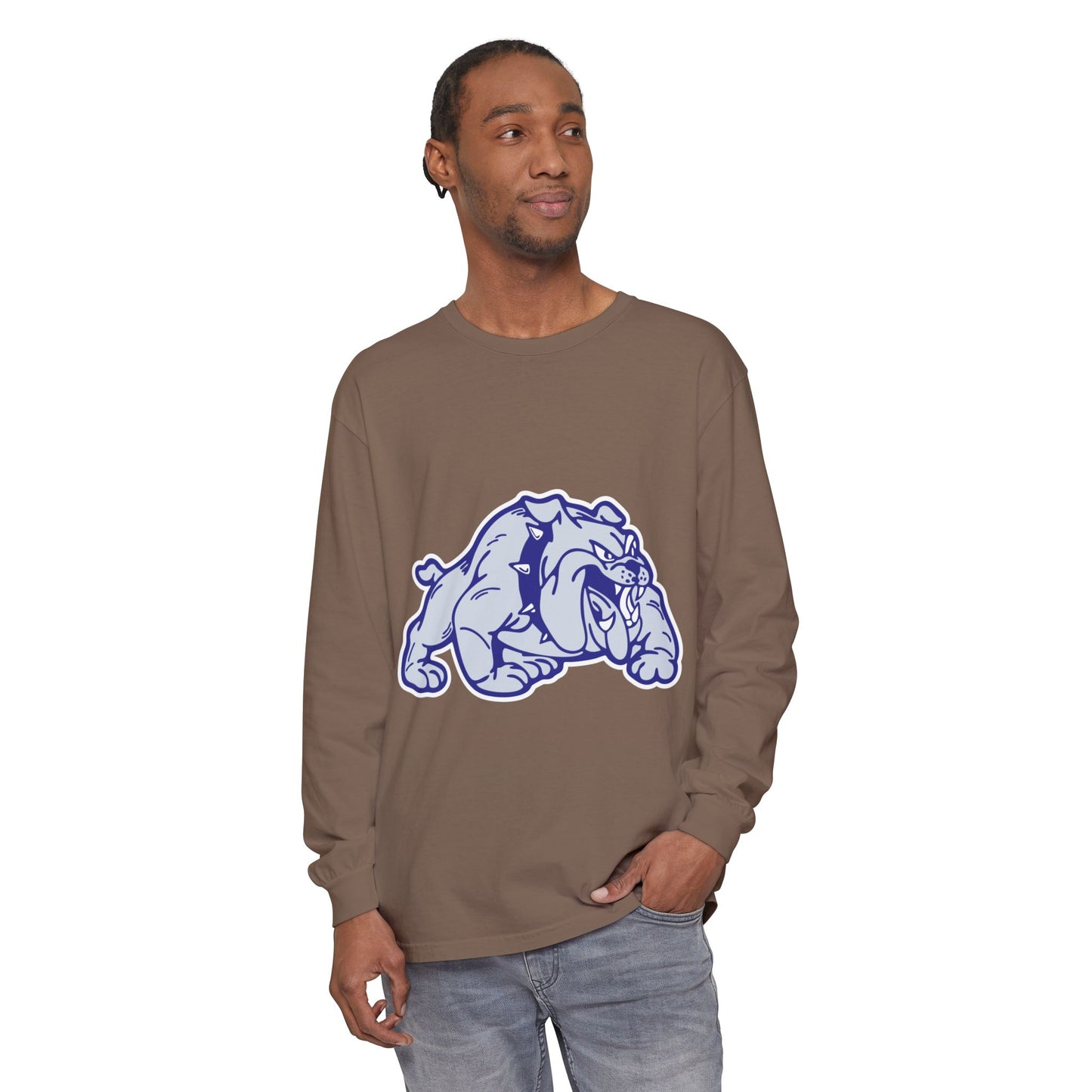 Garment-Dyed Long Sleeve Tee