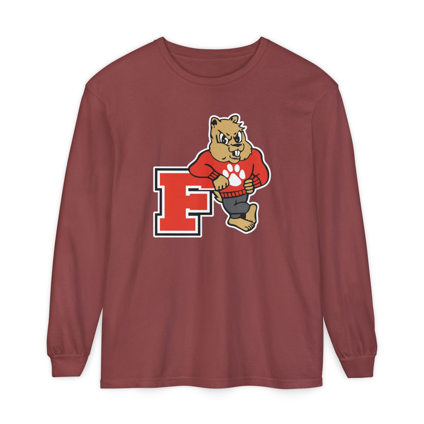 Garment-Dyed Long Sleeve Tee