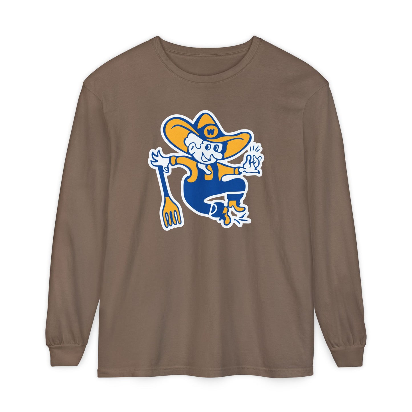 Garment-Dyed Long Sleeve Tee