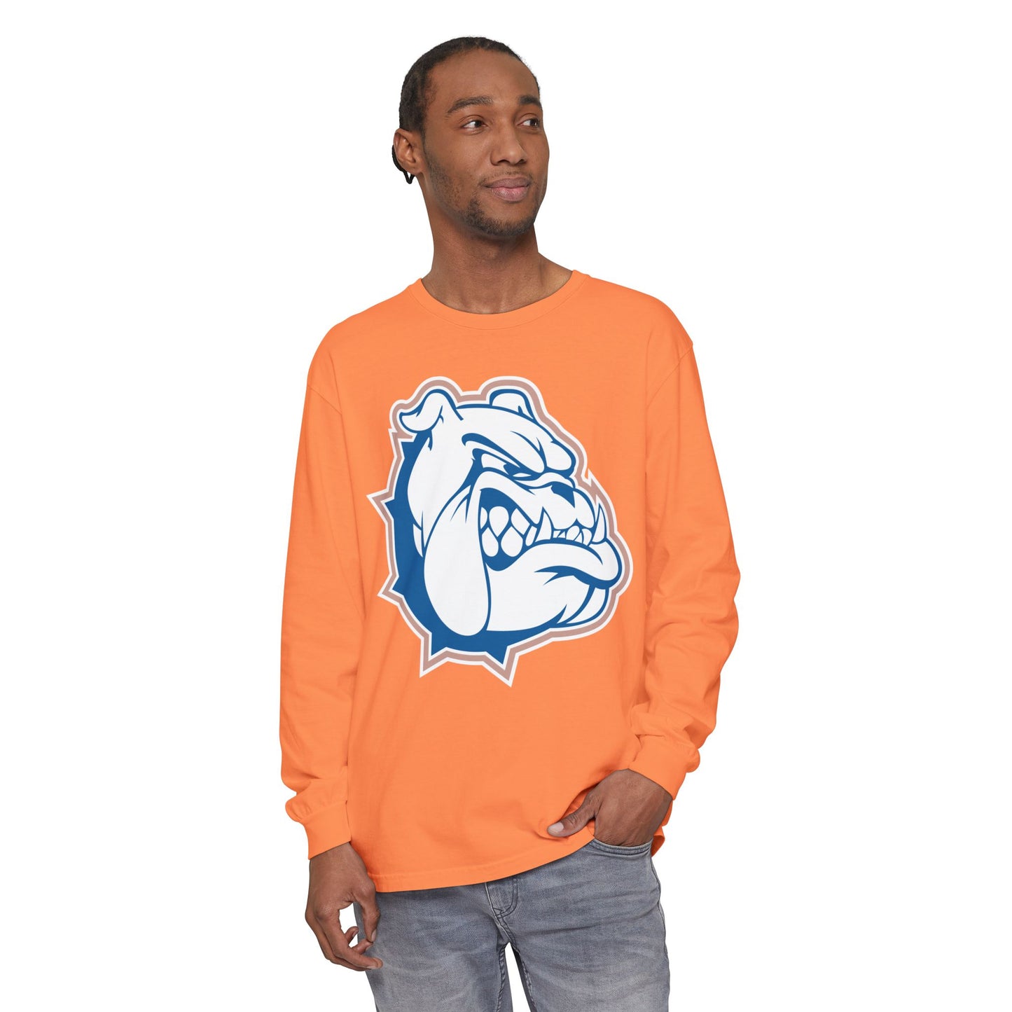 Garment-Dyed Long Sleeve Tee