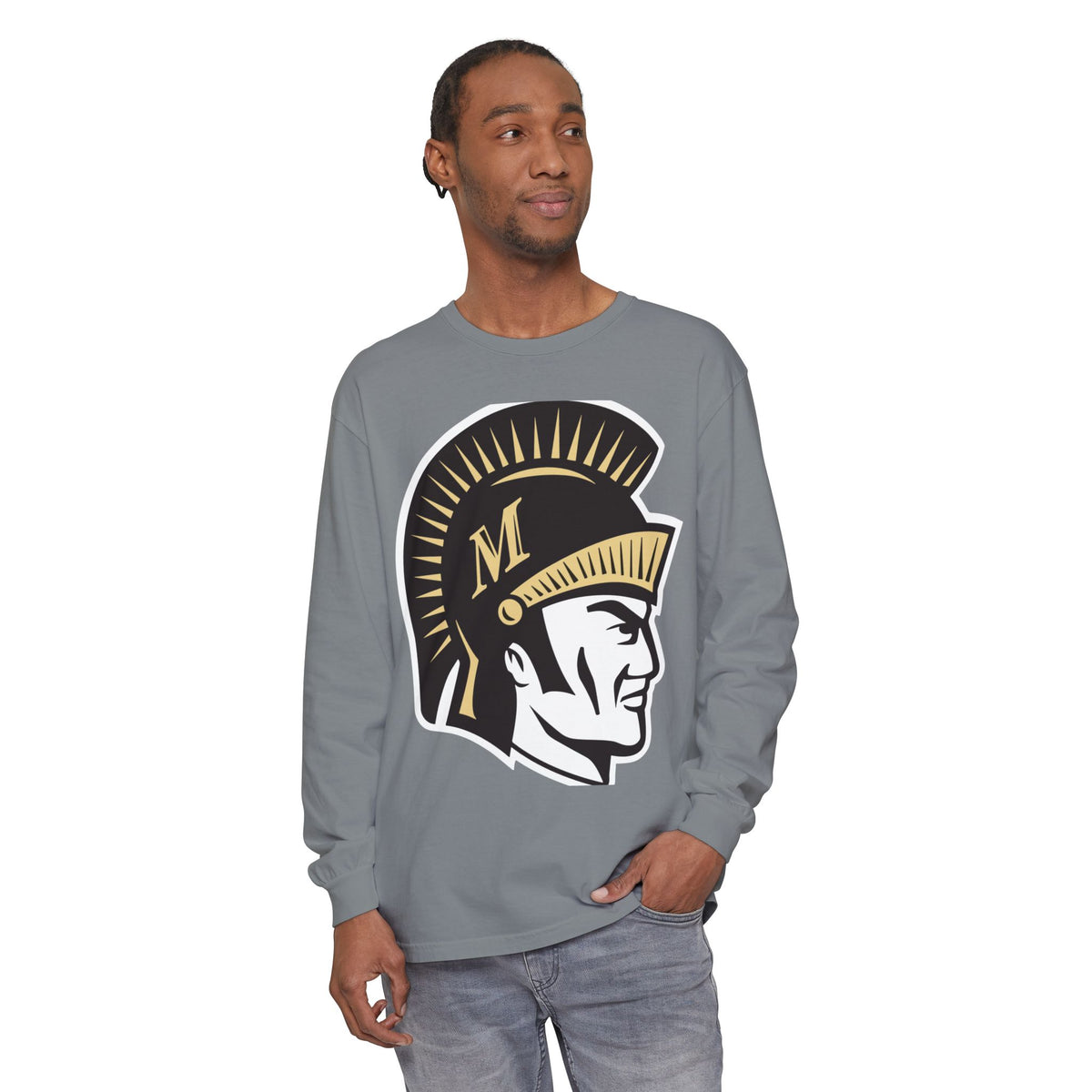 Garment-Dyed Long Sleeve Tee