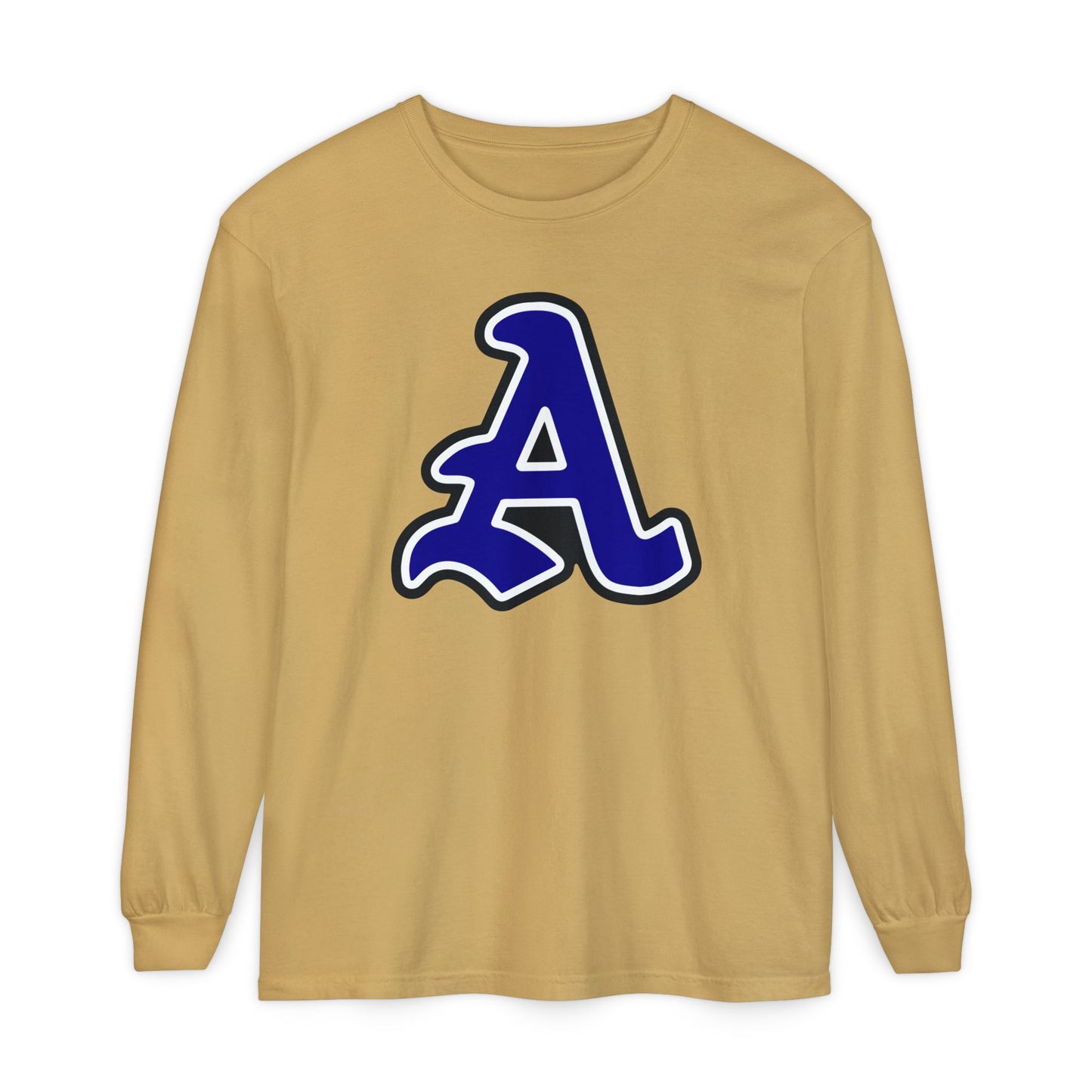 Garment-Dyed Long Sleeve Tee