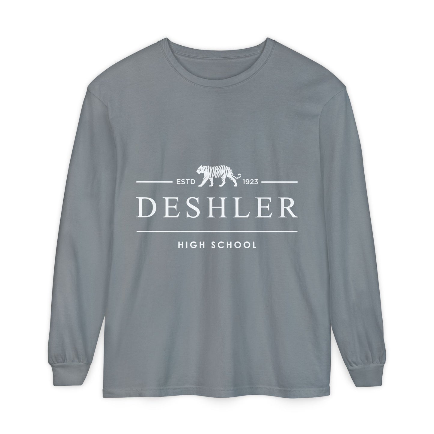 Garment-Dyed Long Sleeve Tee