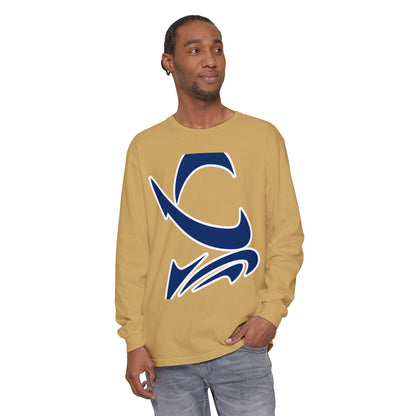 Garment-Dyed Long Sleeve Tee