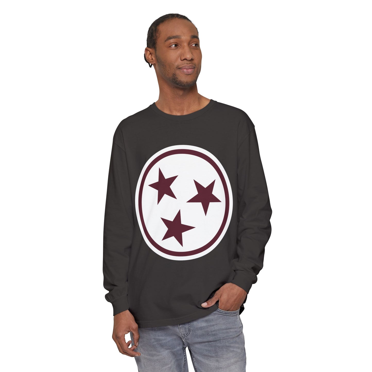 Garment-Dyed Long Sleeve Tee