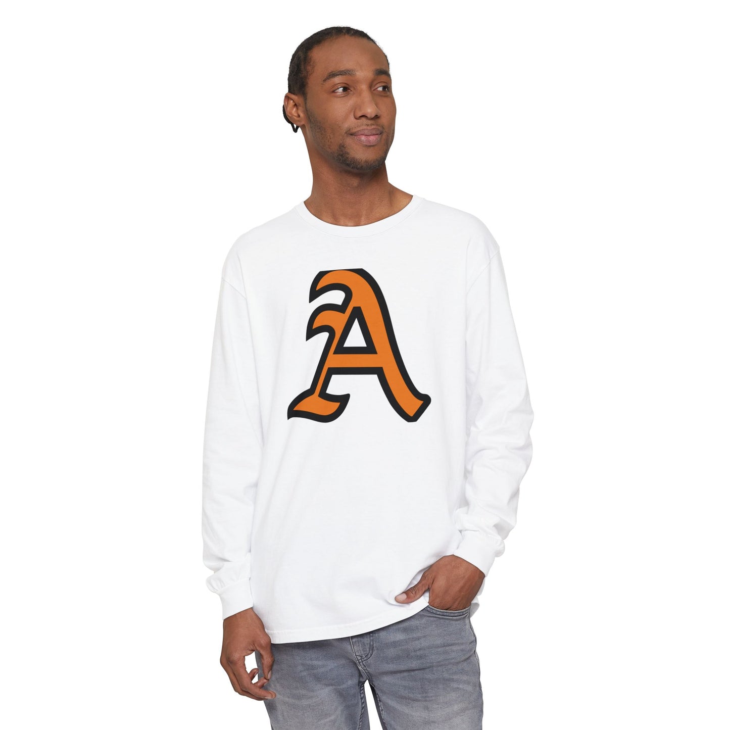 Garment-Dyed Long Sleeve Tee