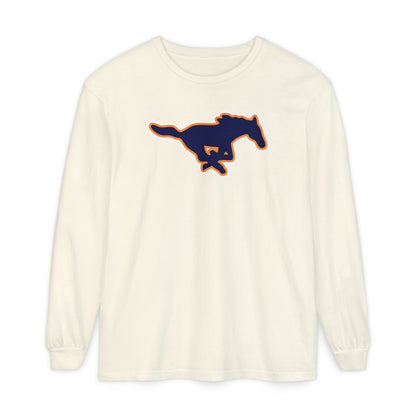 Garment-Dyed Long Sleeve Tee