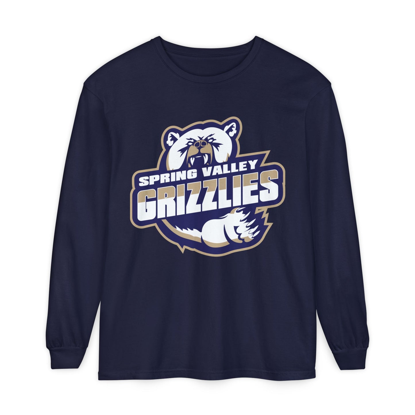 Garment-Dyed Long Sleeve Tee
