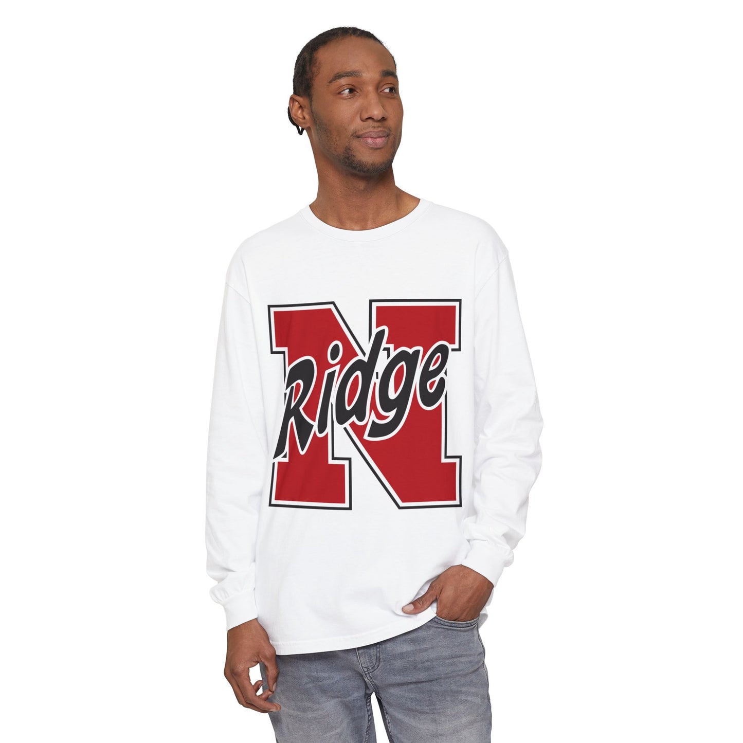 Garment-Dyed Long Sleeve Tee