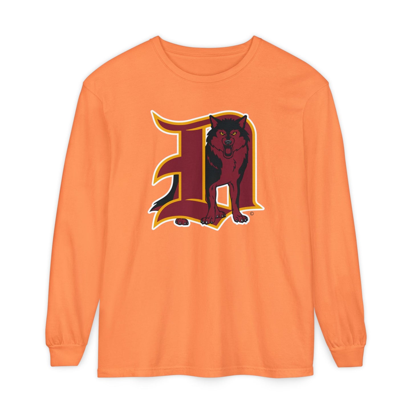 Garment-Dyed Long Sleeve Tee