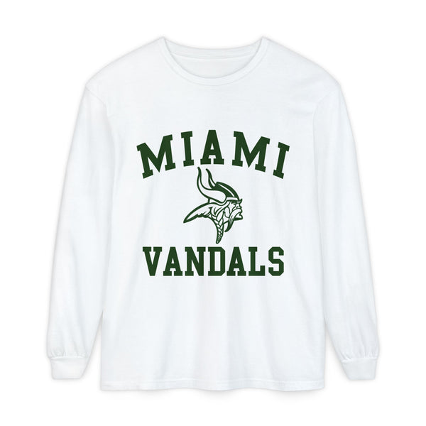 Garment-Dyed Long Sleeve Tee