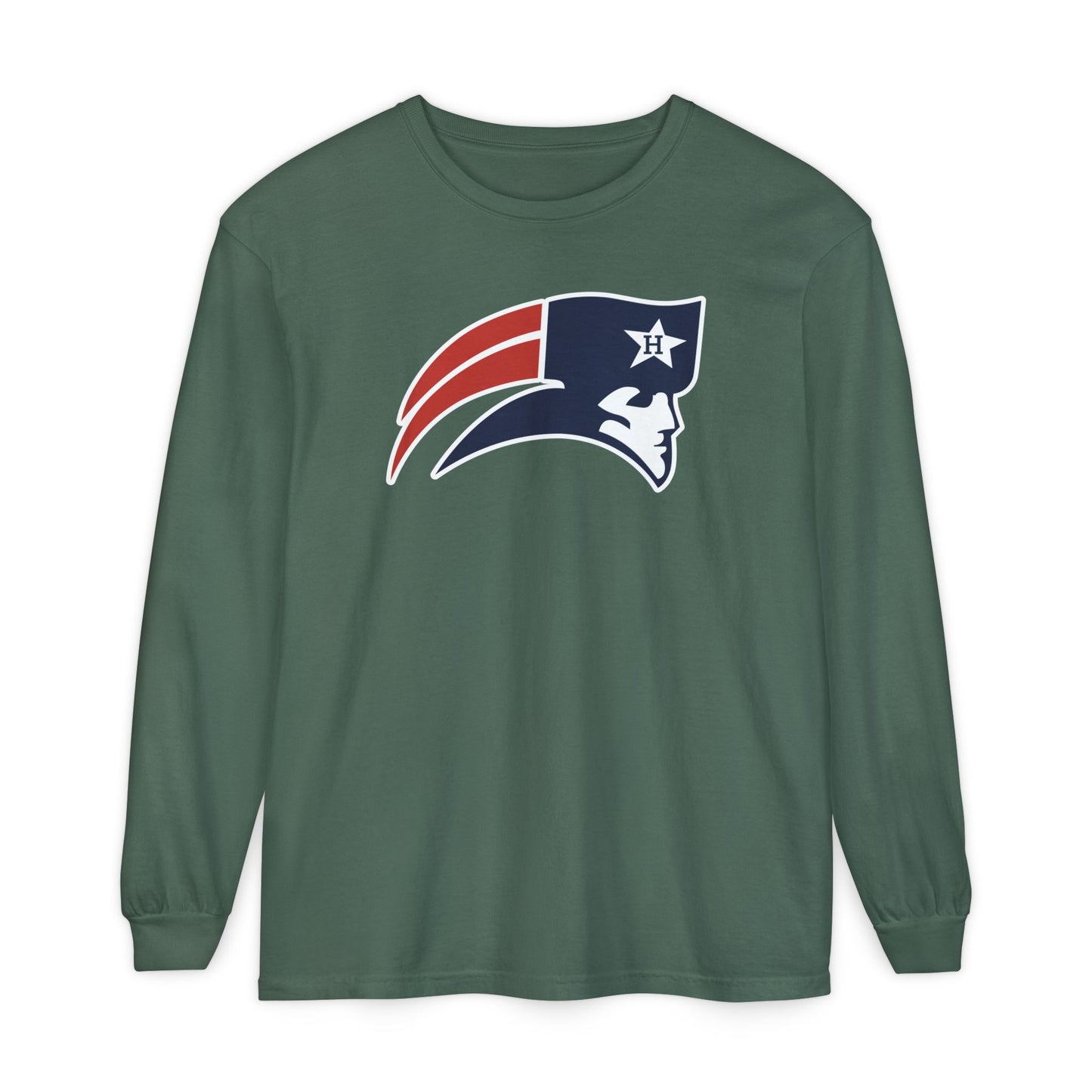 Garment-Dyed Long Sleeve Tee