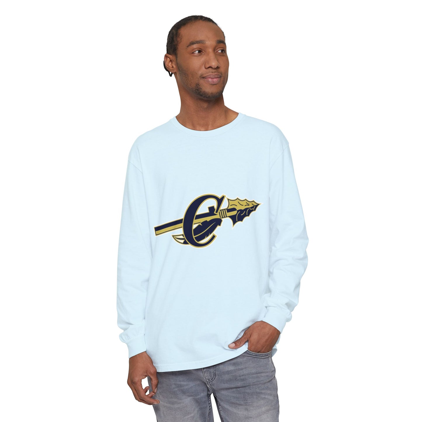 Garment-Dyed Long Sleeve Tee