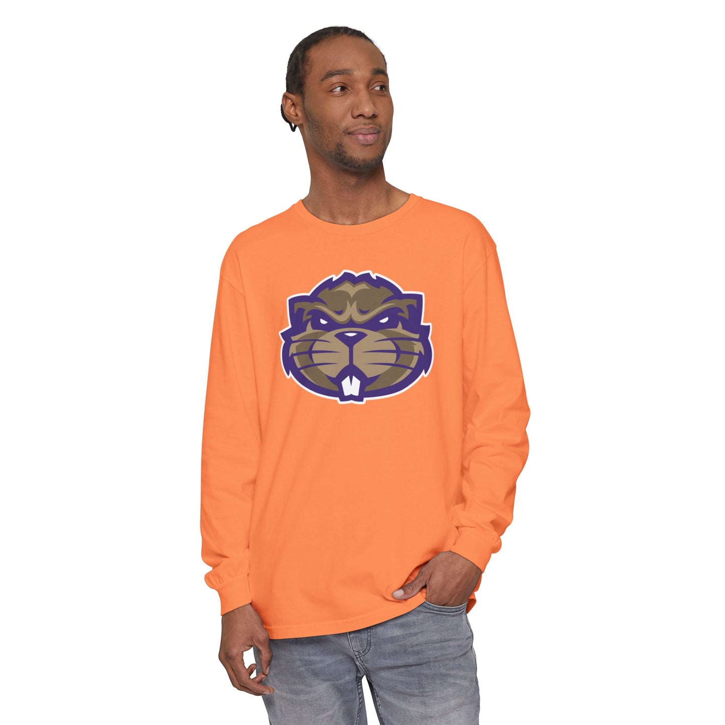 Garment-Dyed Long Sleeve Tee