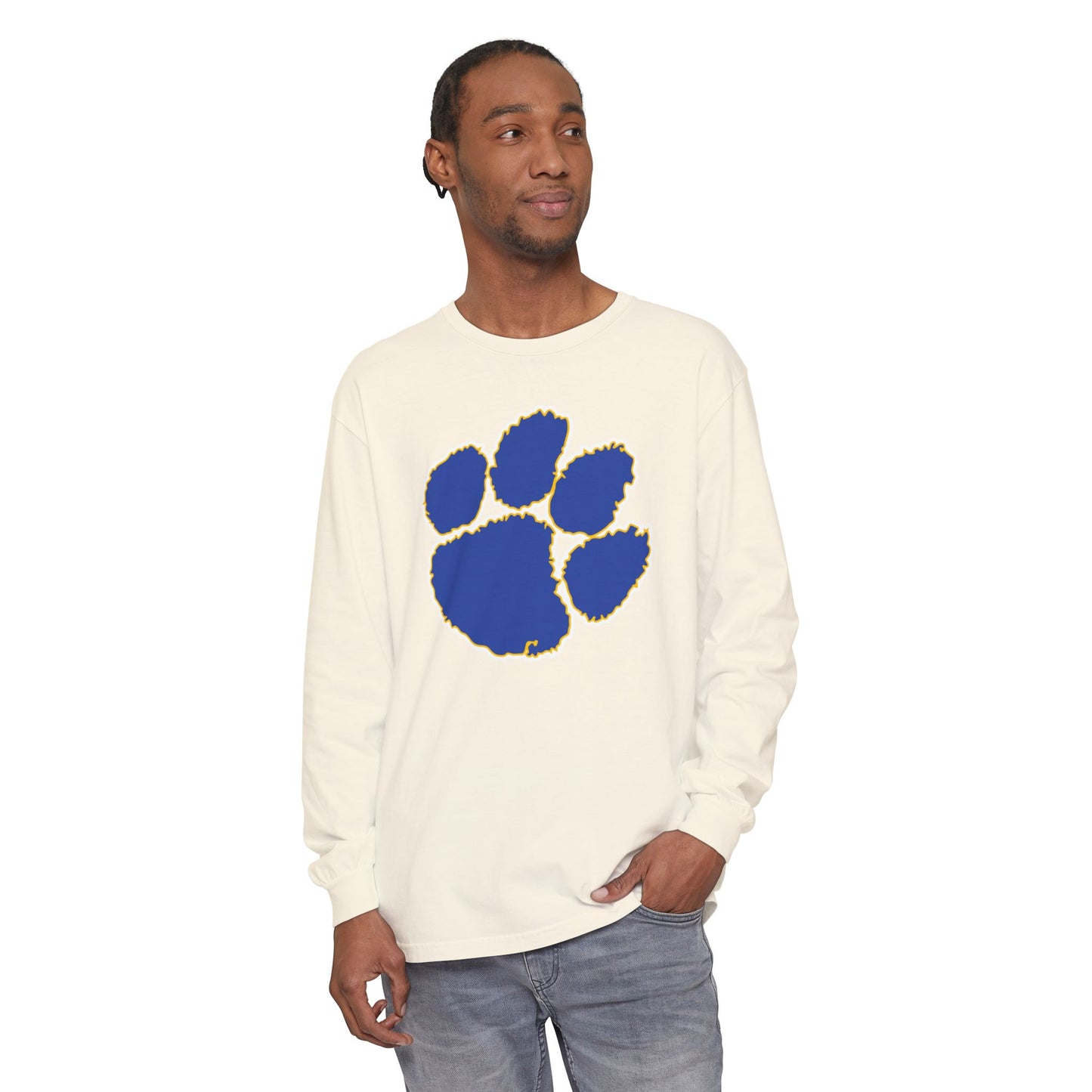 Garment-Dyed Long Sleeve Tee