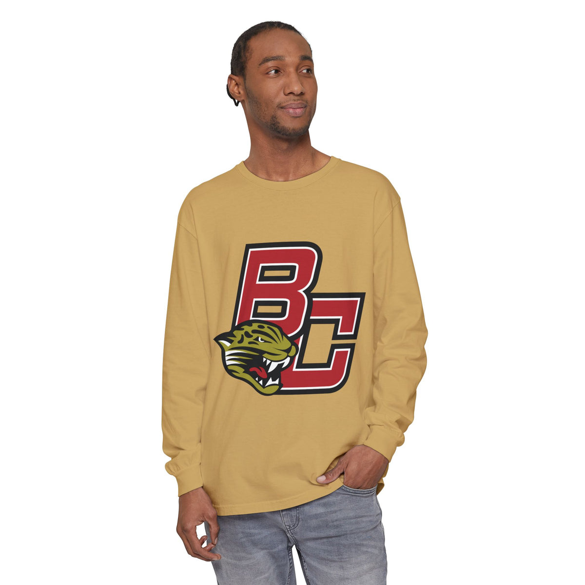 Garment-Dyed Long Sleeve Tee