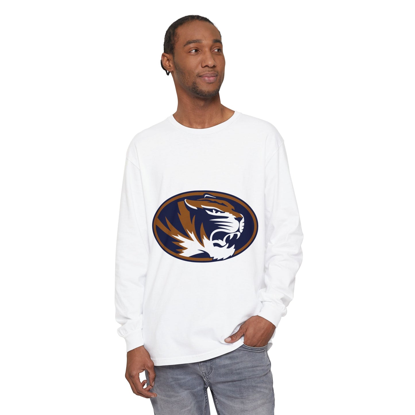 Garment-Dyed Long Sleeve Tee