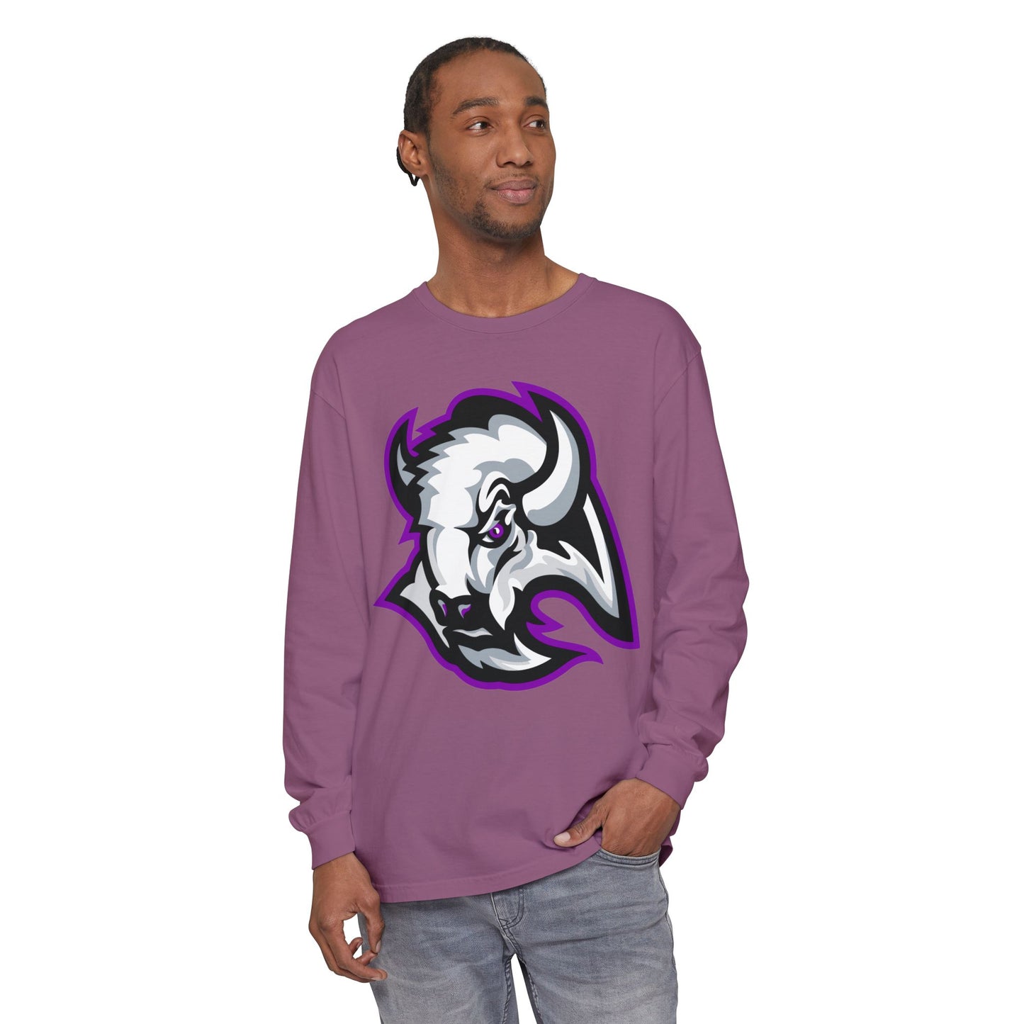 Garment-Dyed Long Sleeve Tee