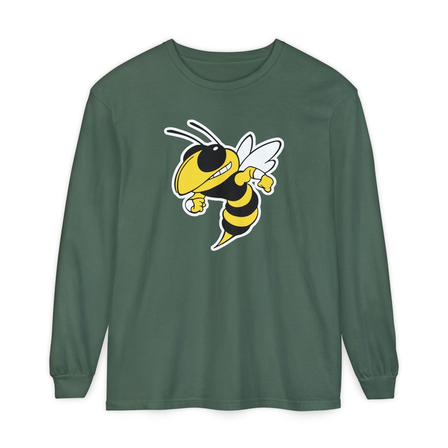 Garment-Dyed Long Sleeve Tee