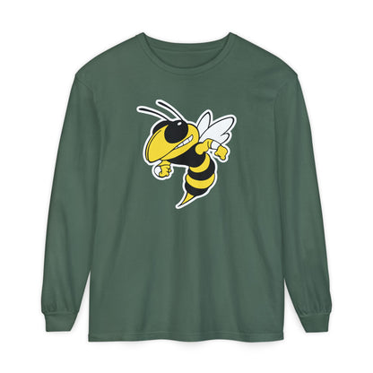 Garment-Dyed Long Sleeve Tee
