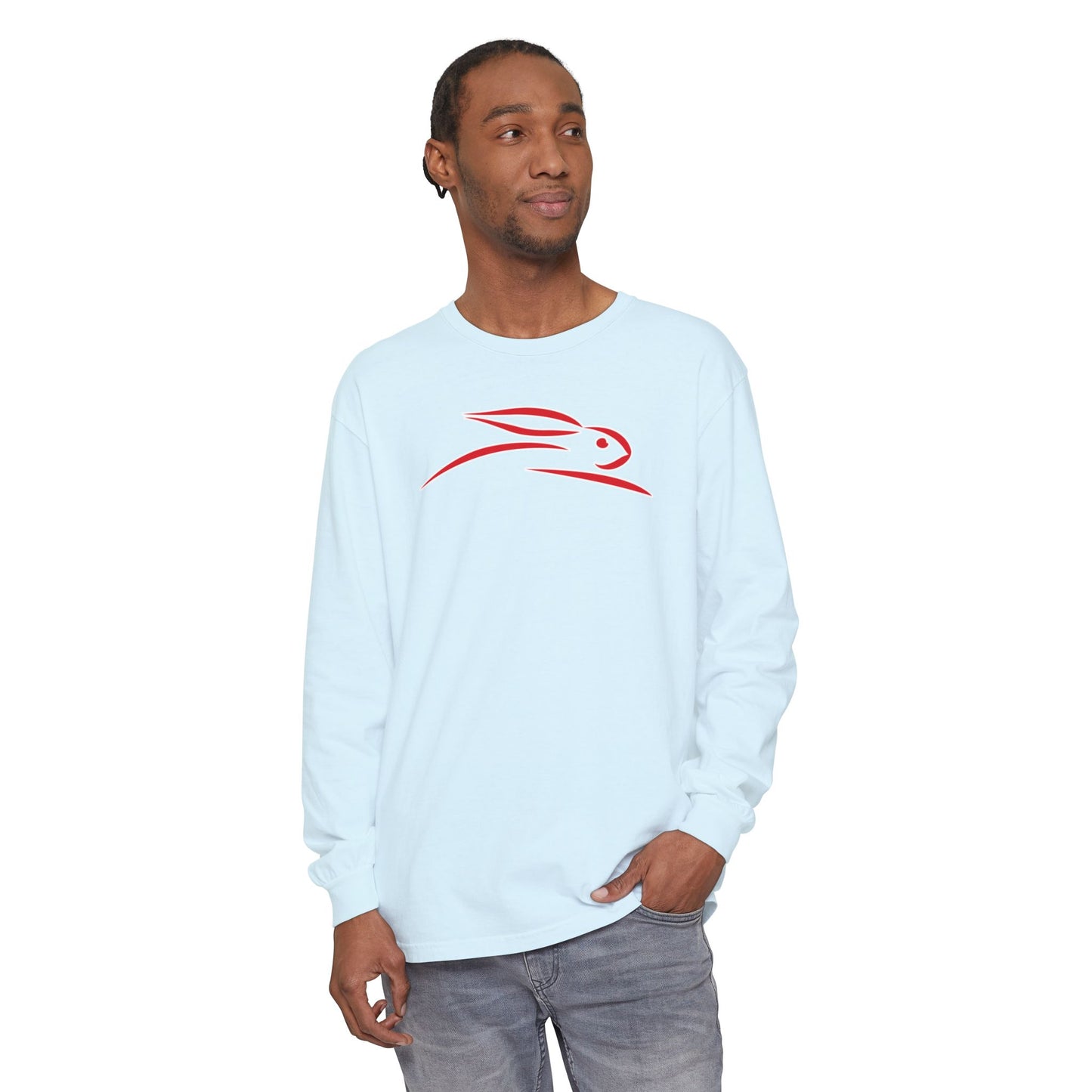 Garment-Dyed Long Sleeve Tee
