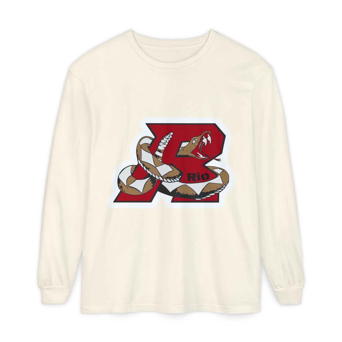 Garment-Dyed Long Sleeve Tee
