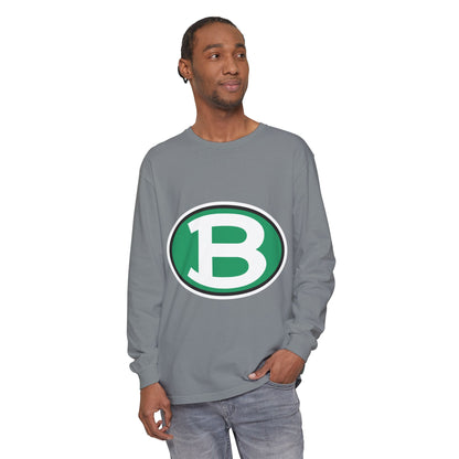 Garment-Dyed Long Sleeve Tee