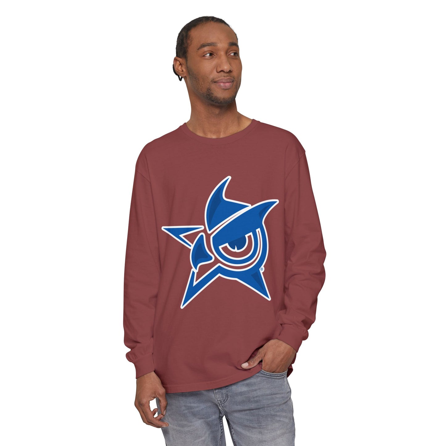 Garment-Dyed Long Sleeve Tee