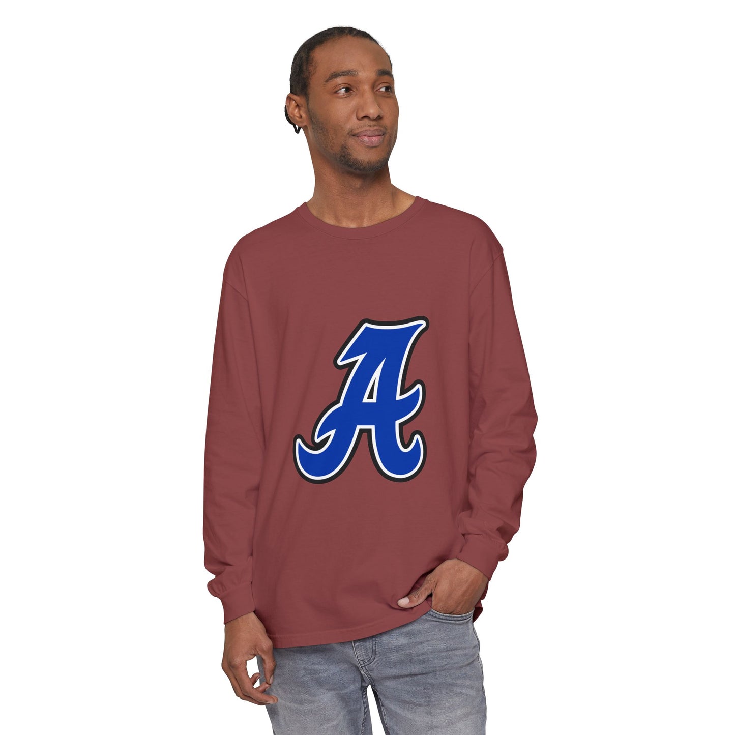 Garment-Dyed Long Sleeve Tee