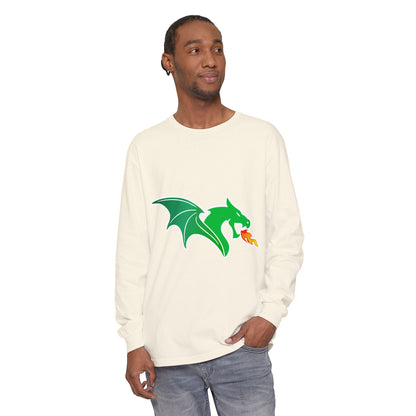 Garment-Dyed Long Sleeve Tee