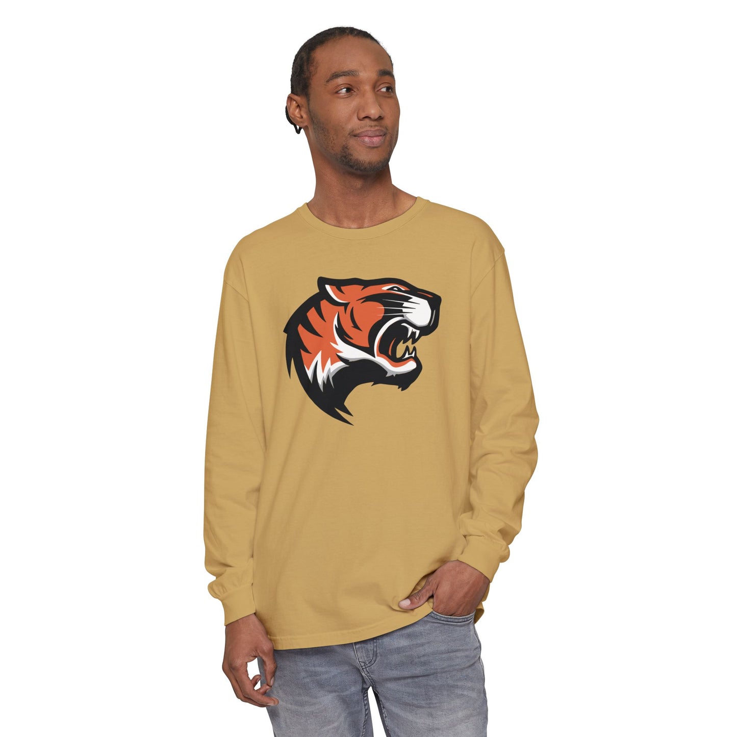 Garment-Dyed Long Sleeve Tee