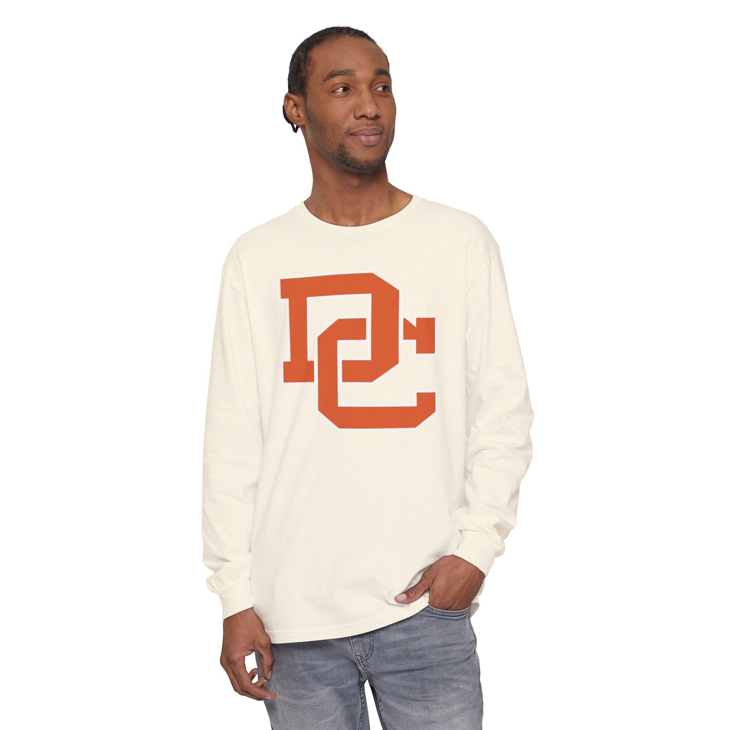 Garment-Dyed Long Sleeve Tee