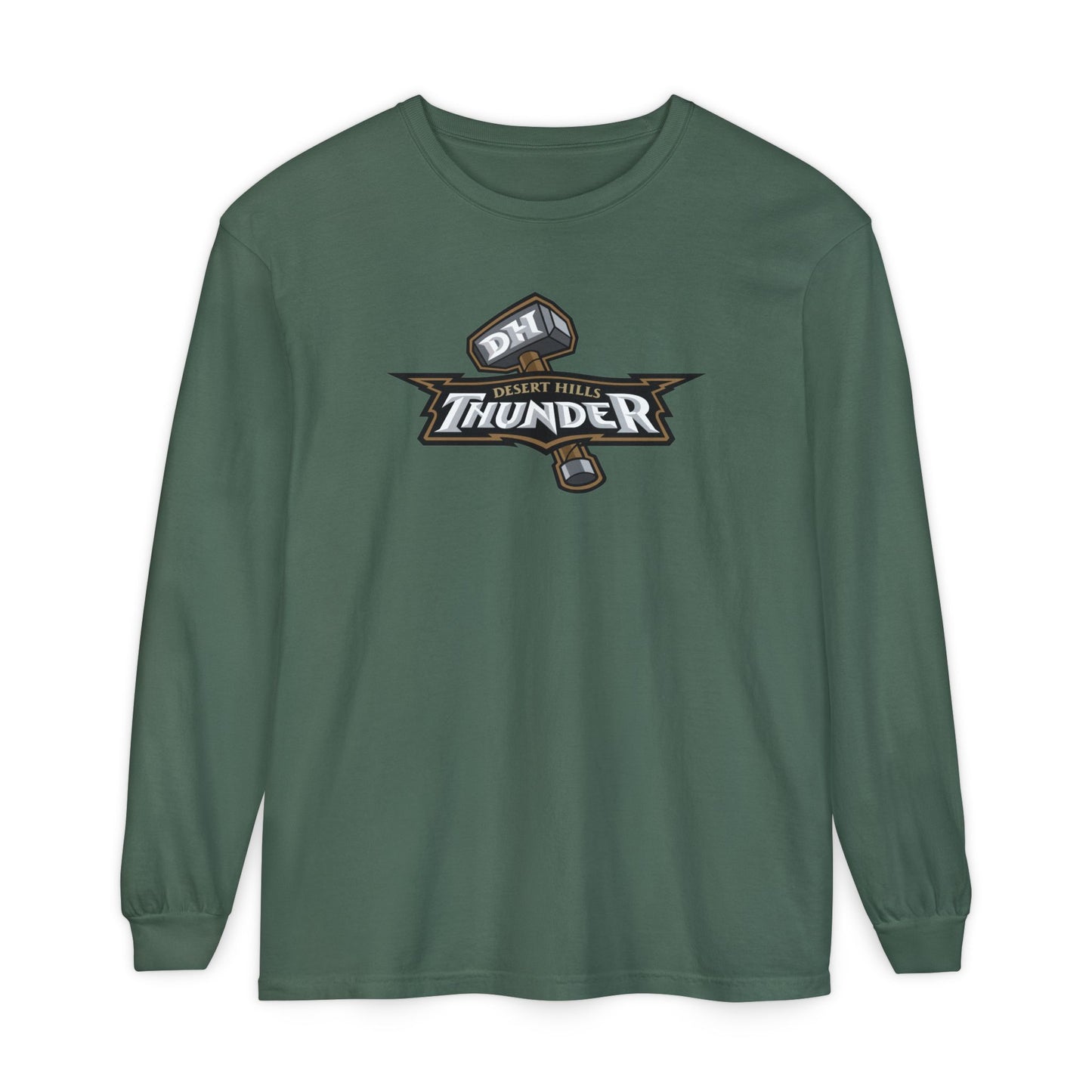Garment-Dyed Long Sleeve Tee