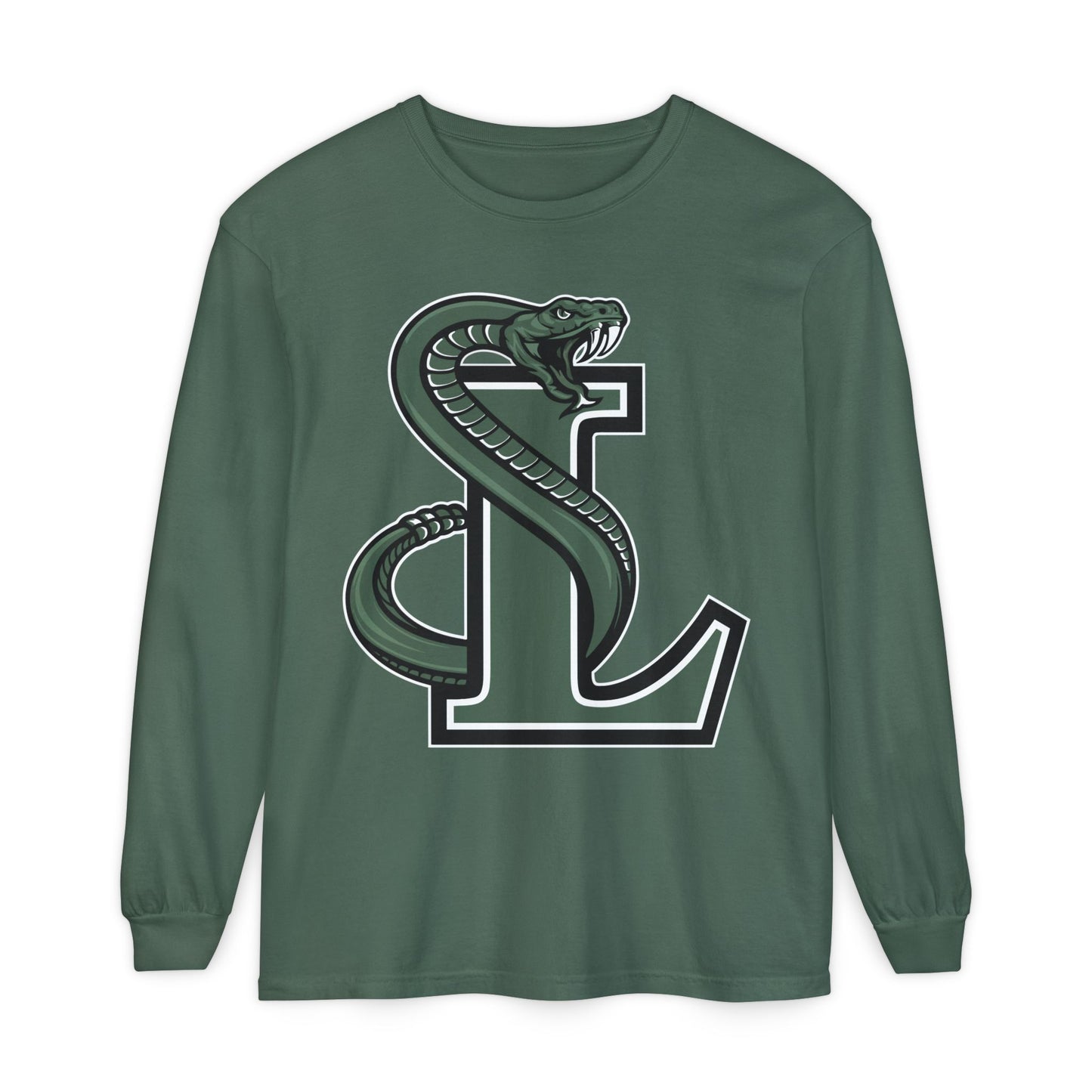 Garment-Dyed Long Sleeve Tee