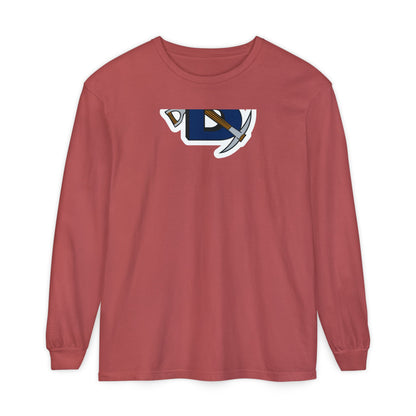 Garment-Dyed Long Sleeve Tee