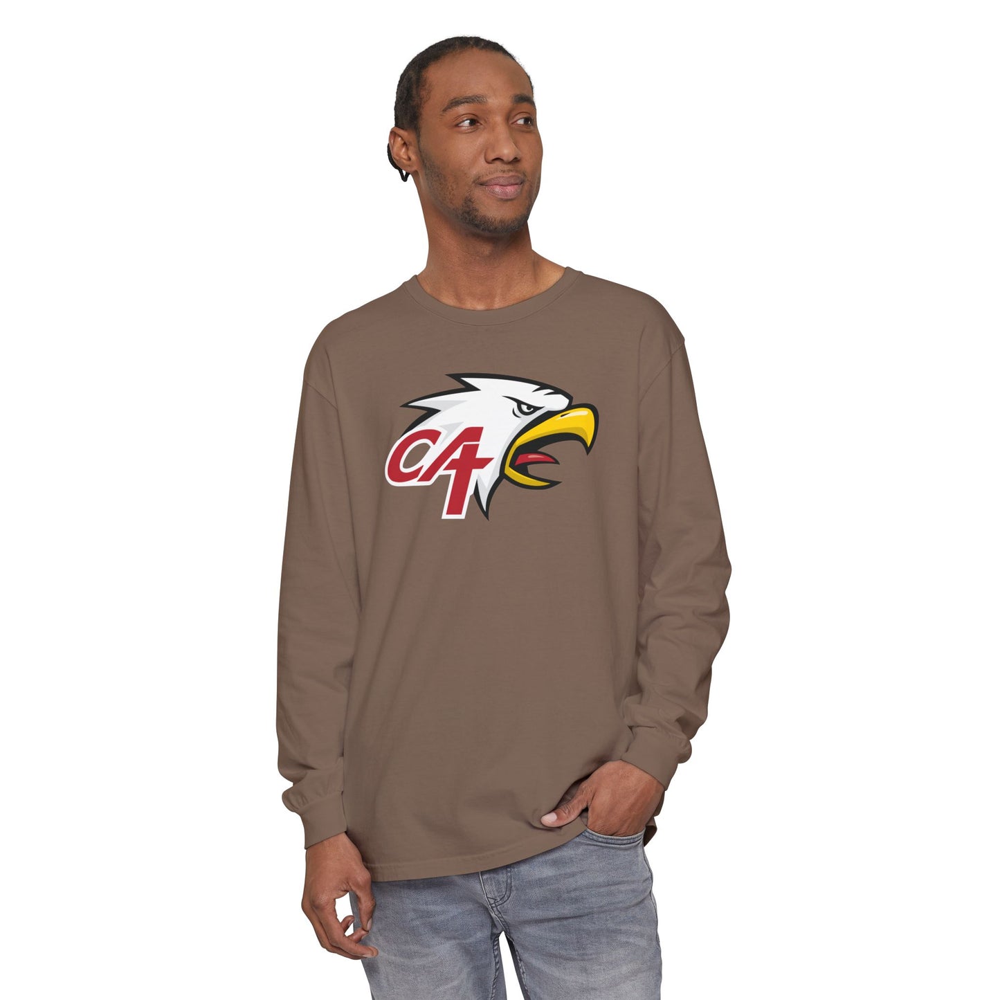 Garment-Dyed Long Sleeve Tee