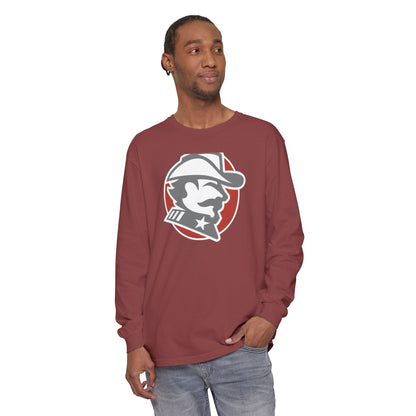 Garment-Dyed Long Sleeve Tee