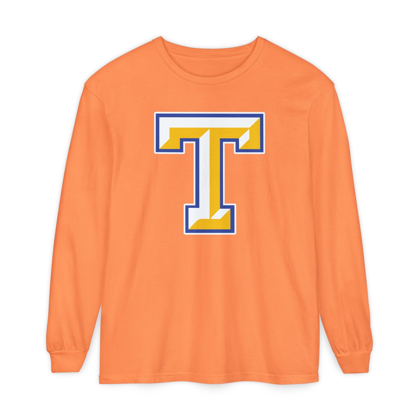 Garment-Dyed Long Sleeve Tee