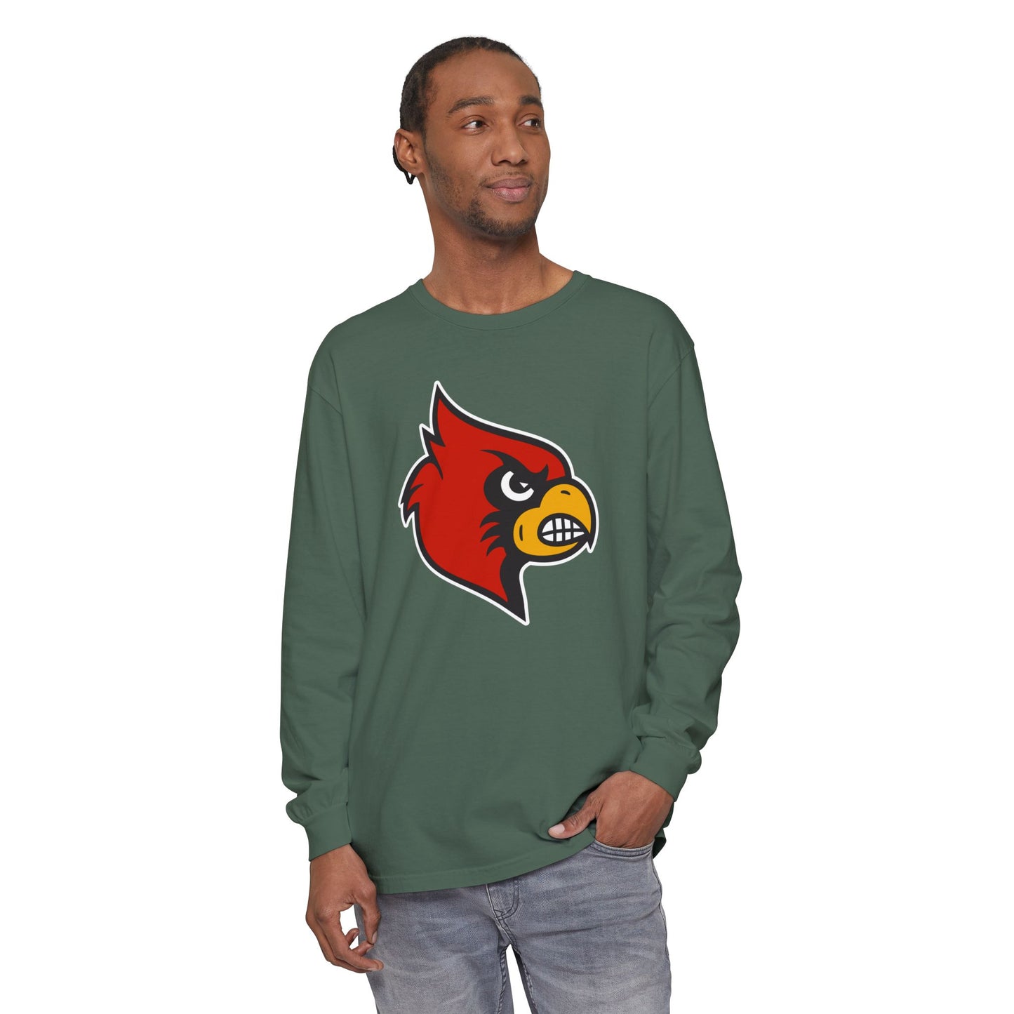 Garment-Dyed Long Sleeve Tee