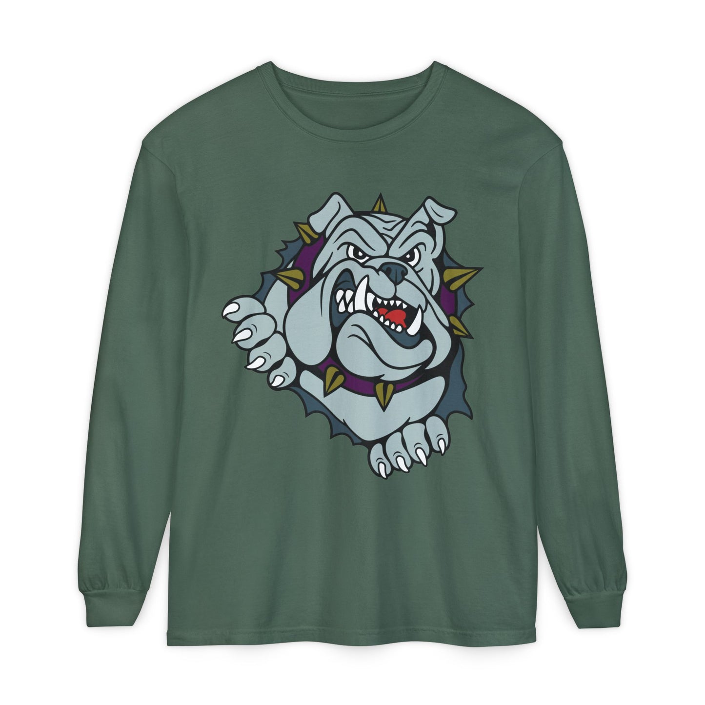 Garment-Dyed Long Sleeve Tee