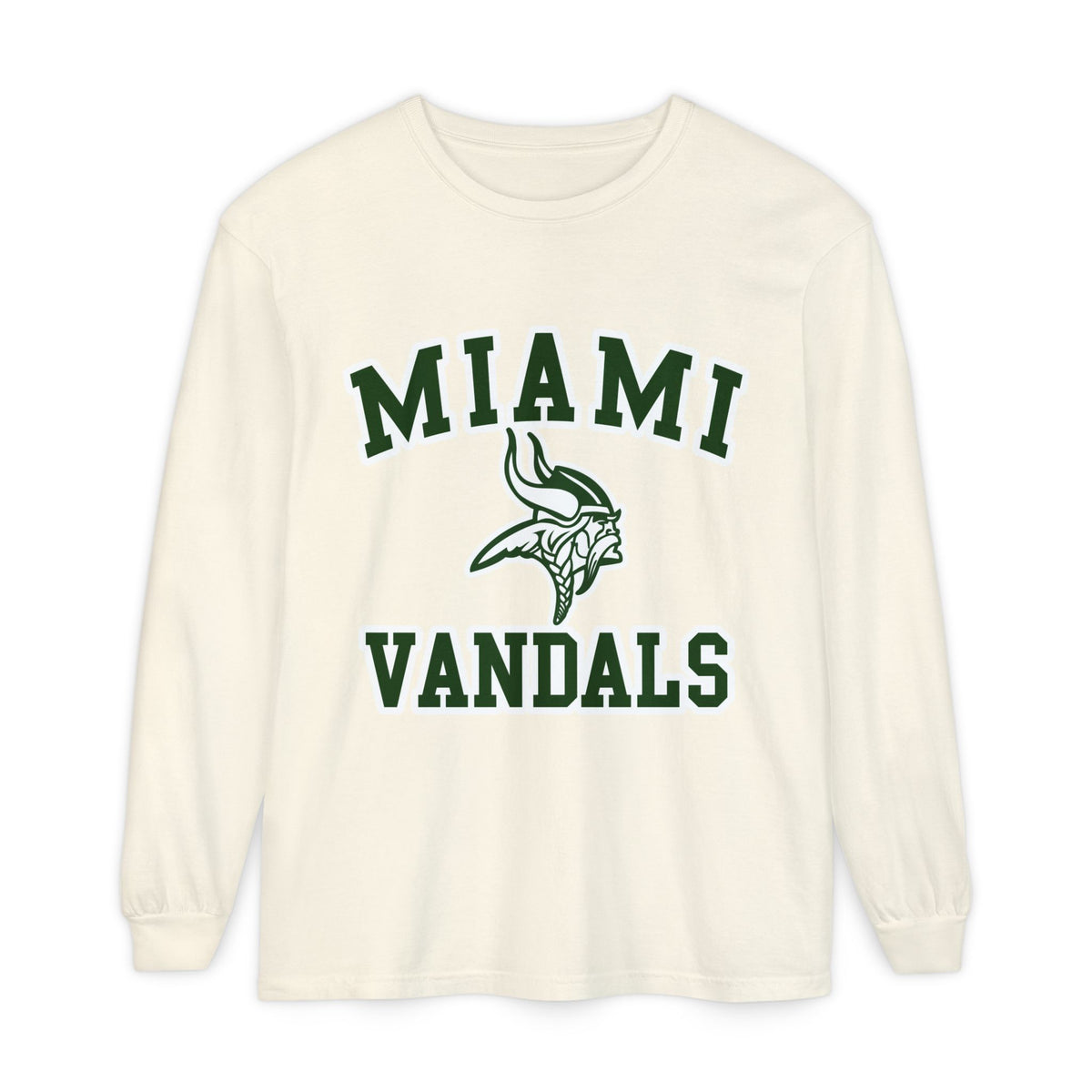 Garment-Dyed Long Sleeve Tee