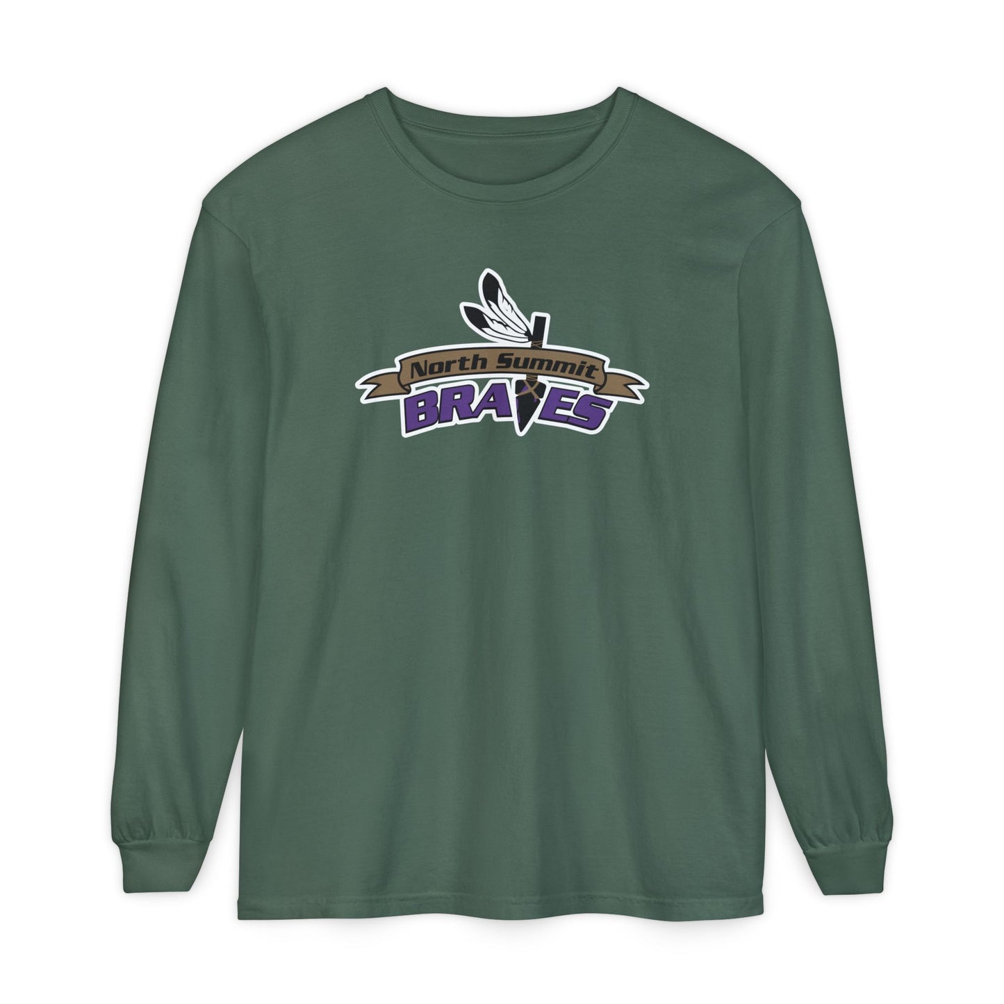 Garment-Dyed Long Sleeve Tee