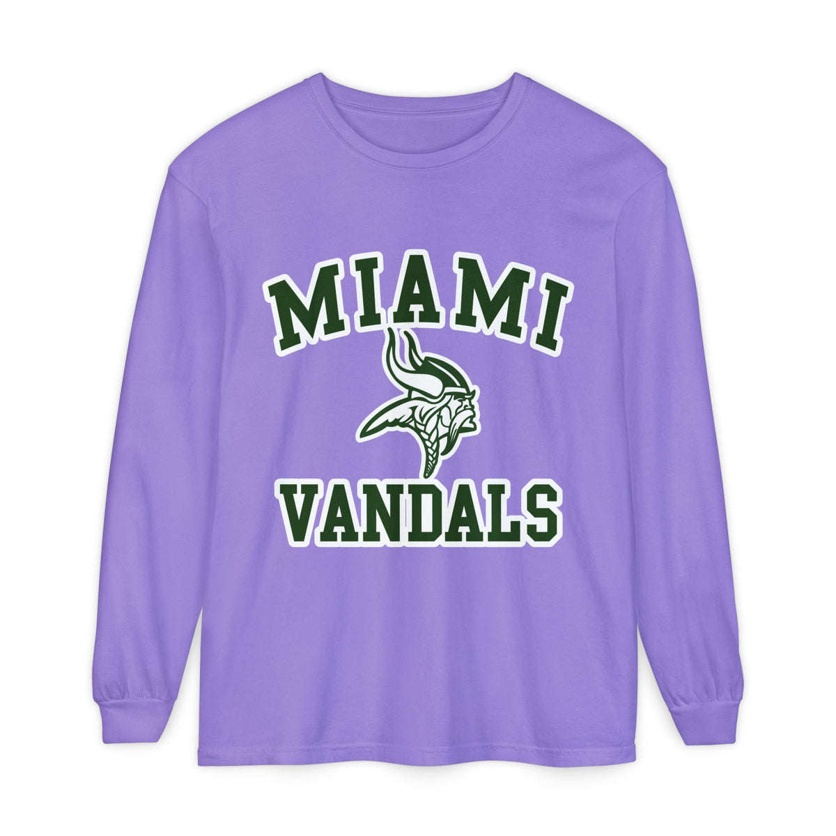 Garment-Dyed Long Sleeve Tee
