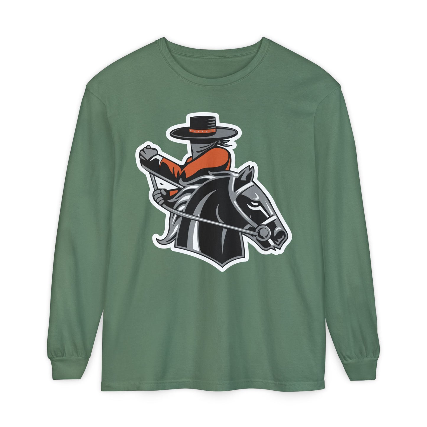 Garment-Dyed Long Sleeve Tee