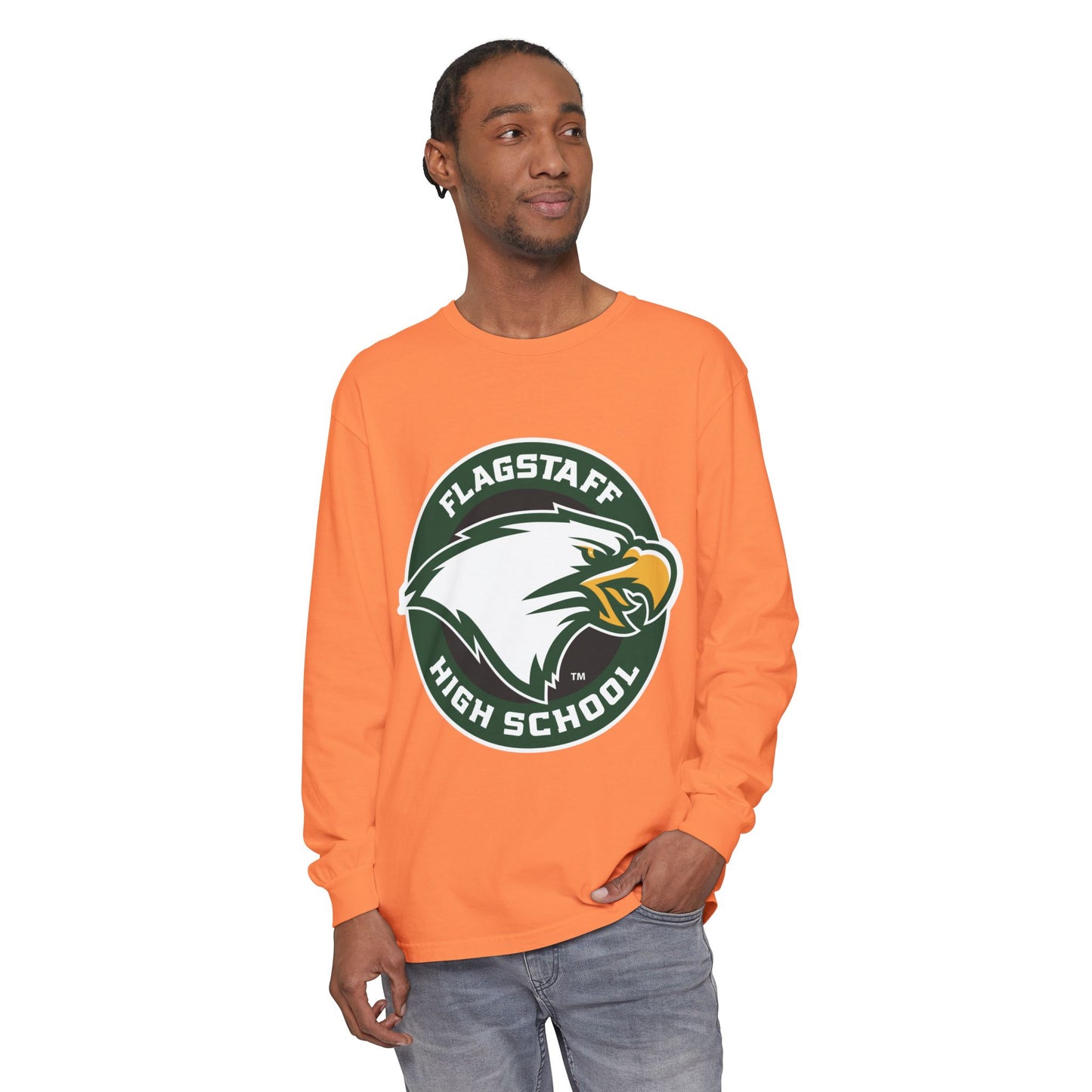 Garment-Dyed Long Sleeve Tee