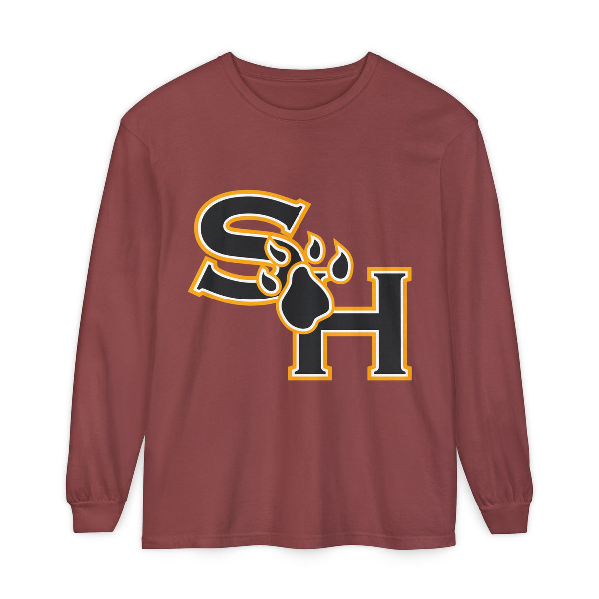 Garment-Dyed Long Sleeve Tee