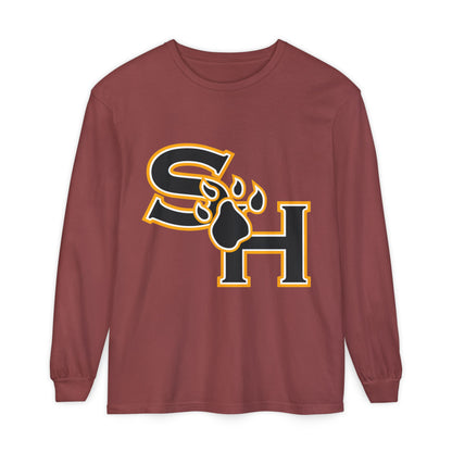 Garment-Dyed Long Sleeve Tee