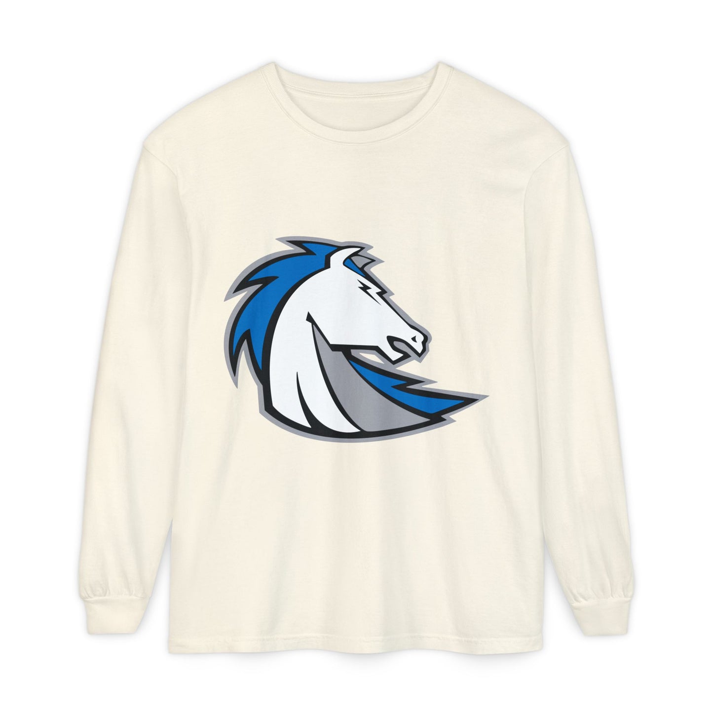 Garment-Dyed Long Sleeve Tee