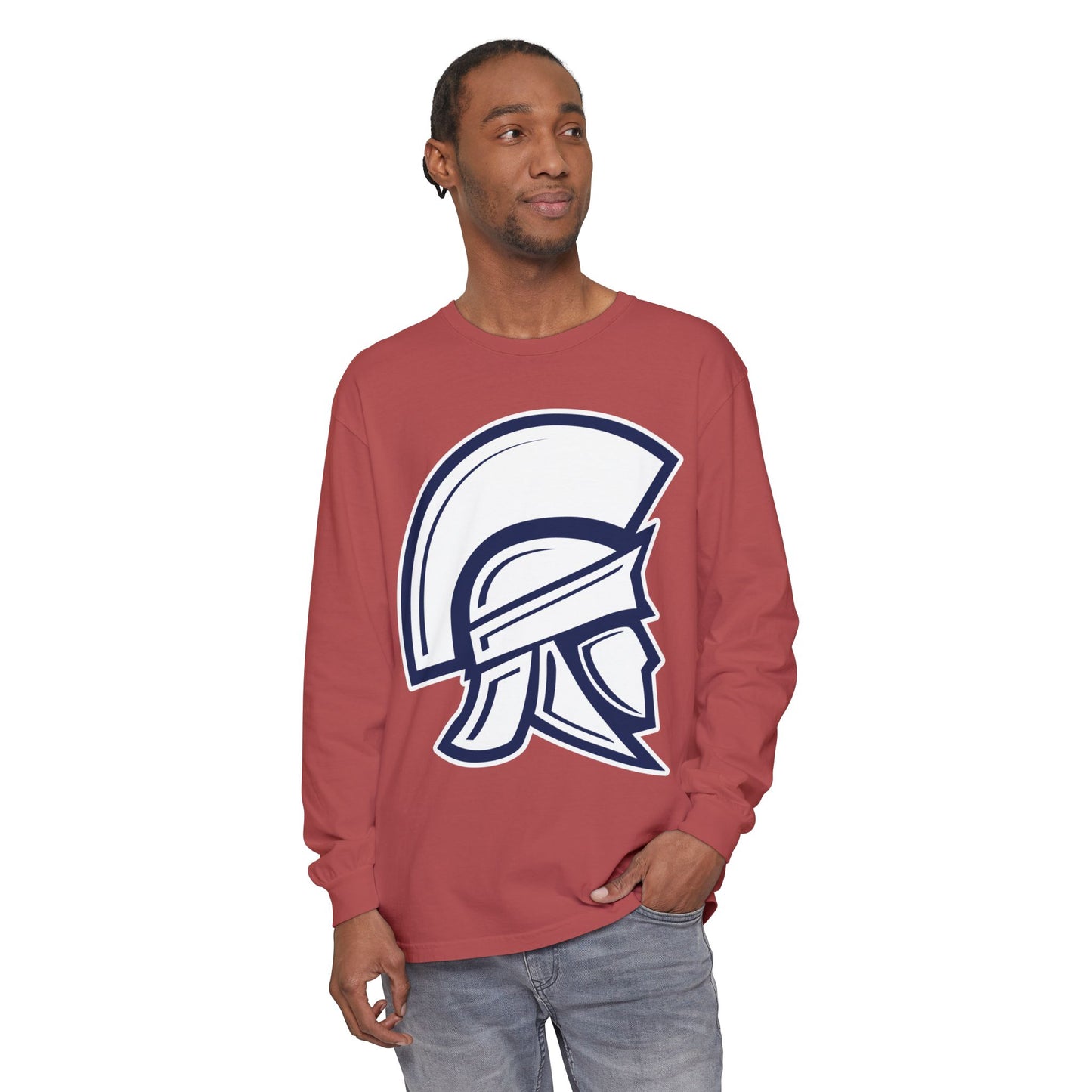 Garment-Dyed Long Sleeve Tee